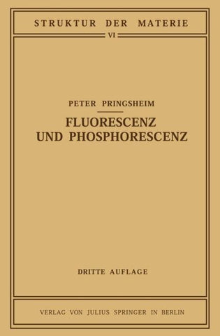 Fluorescenz und Phosphorescenz im Lichte der Neueren Atomtheorie