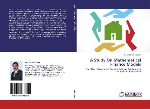 A Study On Mathematical Finance Models
