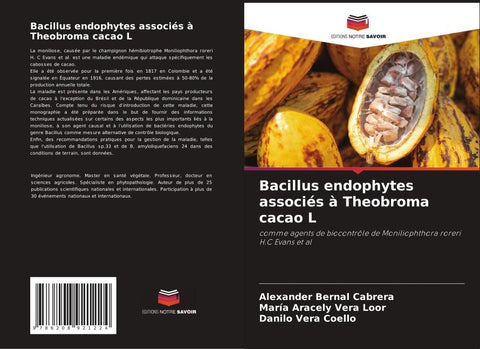 Bacillus endophytes associés à Theobroma cacao L