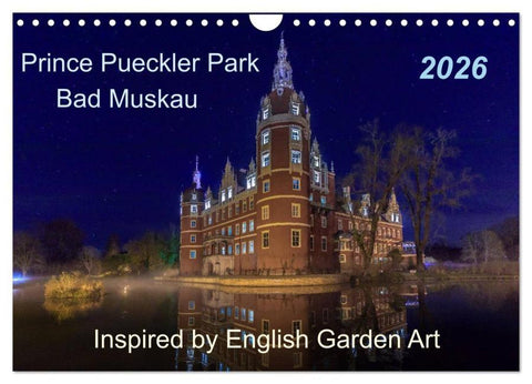 Prince Pueckler Park Bad Muskau (Wall Calendar 2026 DIN A4 landscape), CALVENDO 12 Month Wall Calendar