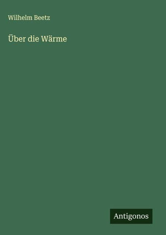 Über die Wärme