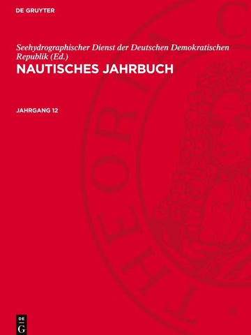 Nautisches Jahrbuch. Jahrgang 12