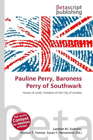 Pauline Perry, Baroness Perry of Southwark