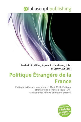 Politique Étrangère de la France