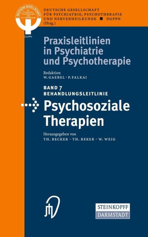 Behandlungsleitlinie Psychosoziale Therapien