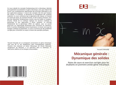 Mécanique générale : Dynamique des solides