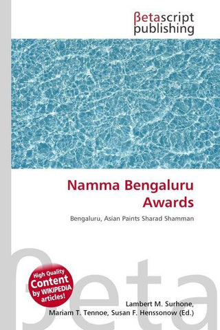 Namma Bengaluru Awards
