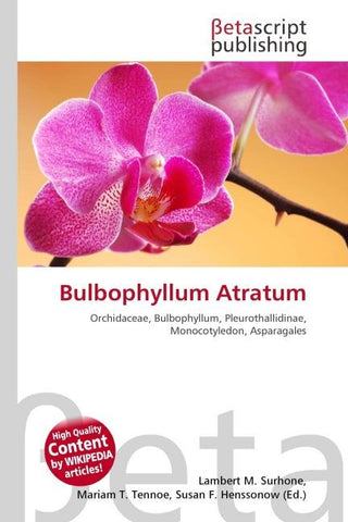 Bulbophyllum Atratum