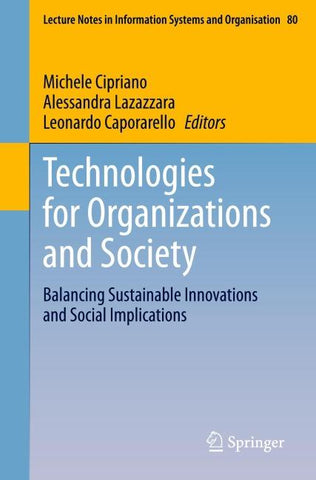Technologies for Organizations and Society