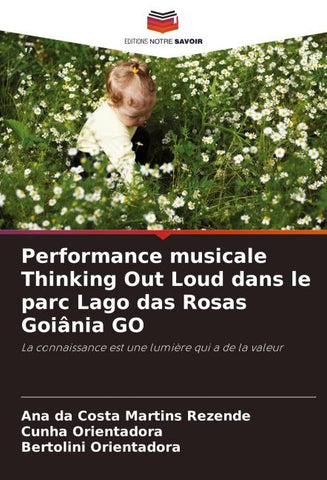 Performance musicale Thinking Out Loud dans le parc Lago das Rosas Goiânia GO