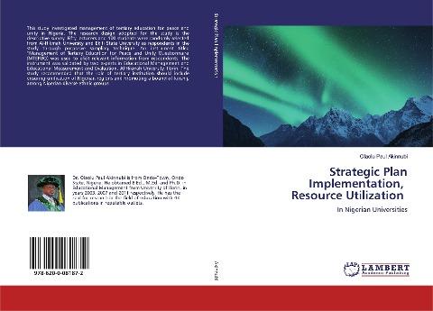 Strategic Plan Implementation, Resource Utilization