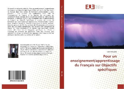 Pour un enseignement/apprentissage du Français sur Objectifs spécifiques