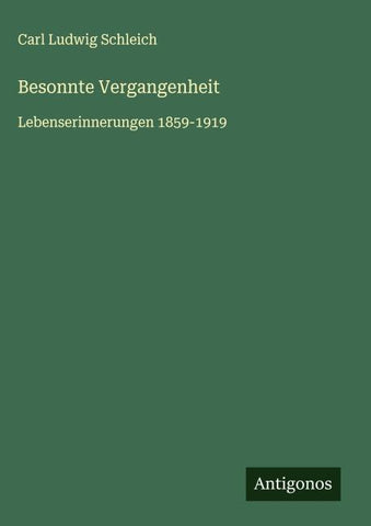 Besonnte Vergangenheit