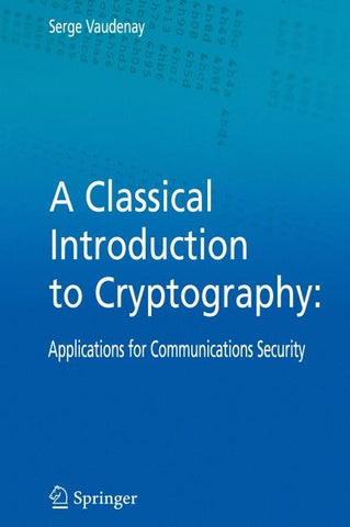 A Classical Introduction to Cryptography