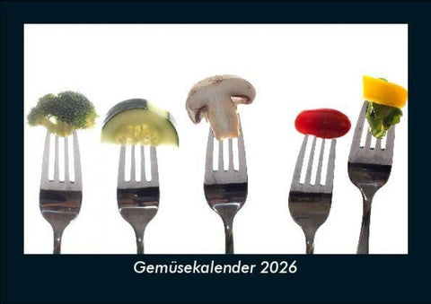 Gemüsekalender 2026 Fotokalender DIN A5