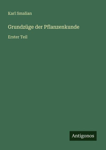 Grundzüge der Pflanzenkunde