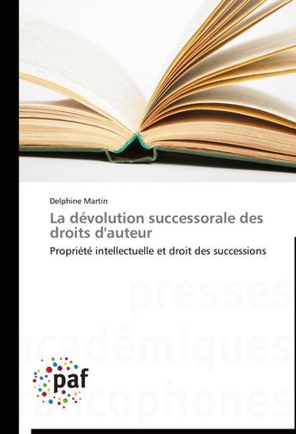 La dévolution successorale des droits d'auteur