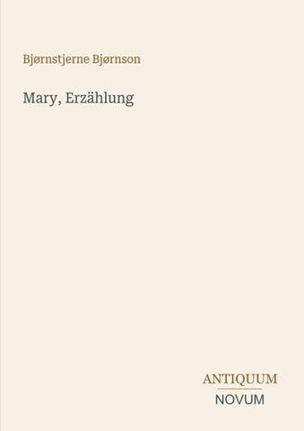 Mary, Erzählung