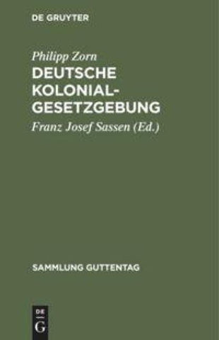 Deutsche Kolonialgesetzgebung