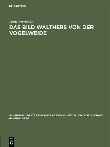 Das Bild Walthers von der Vogelweide