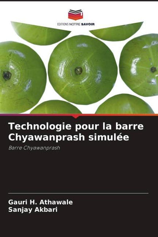 Technologie pour la barre Chyawanprash simulée