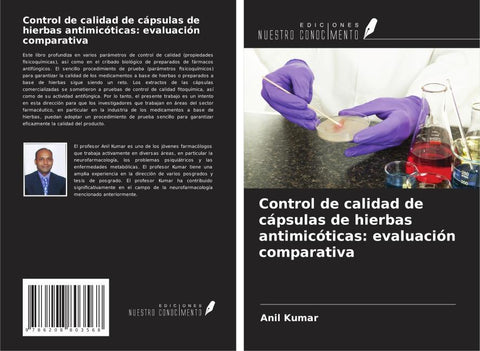 Control de calidad de cápsulas de hierbas antimicóticas: evaluación comparativa
