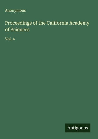 Proceedings of the California Academy of Sciences