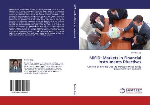 MiFID: Markets in Financial Instruments Directives