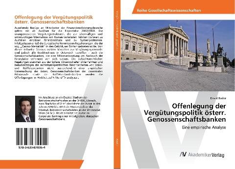 Offenlegung der Vergütungspolitik österr. Genossenschaftsbanken