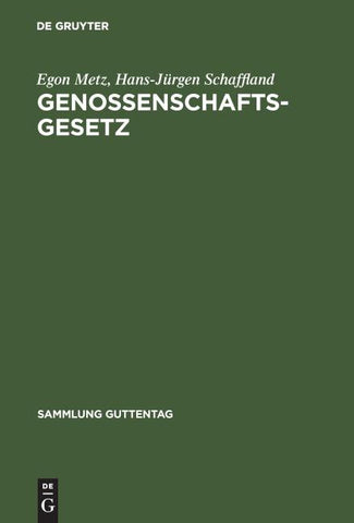 Genossenschaftsgesetz