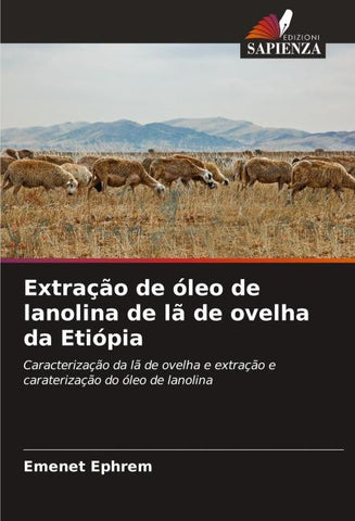 Extração de óleo de lanolina de lã de ovelha da Etiópia