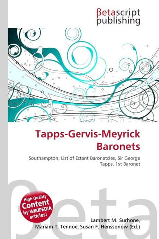 Tapps-Gervis-Meyrick Baronets
