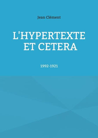 L'hypertexte et cetera