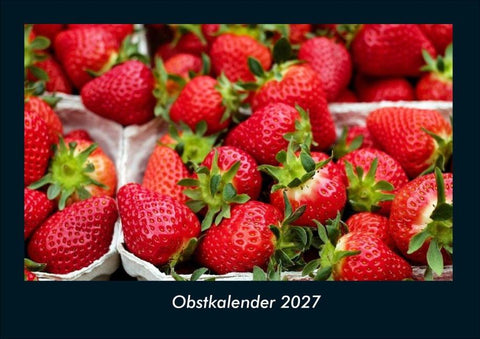 Obstkalender 2027 Fotokalender DIN A4