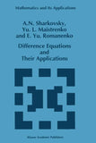 Difference Equations and Their Applications