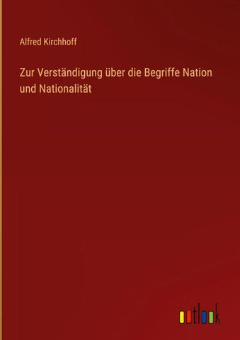Zur Verständigung über die Begriffe Nation und Nationalität