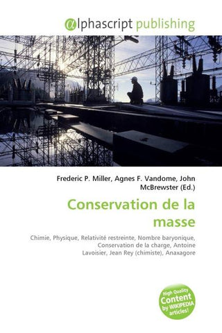 Conservation de la masse