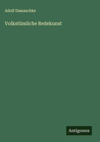 Volkstümliche Redekunst