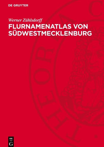 Flurnamenatlas von Südwestmecklenburg
