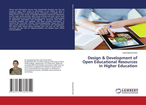 Design & Development of Open Educational Resources in Higher Education