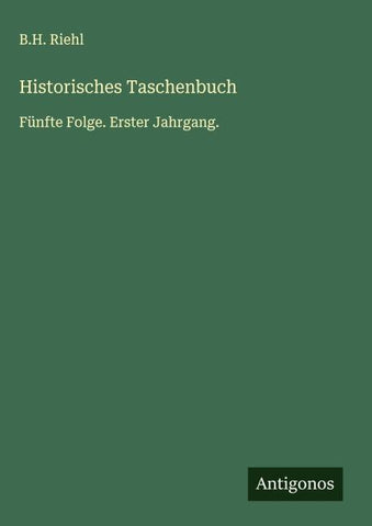 Historisches Taschenbuch