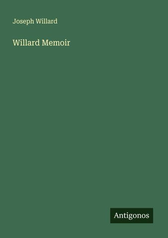 Willard Memoir