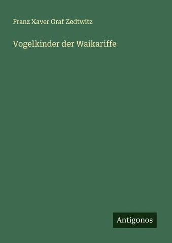 Vogelkinder der Waikariffe