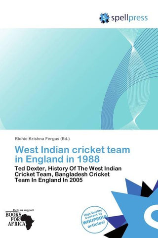 West Indian cricket team in England in 1988