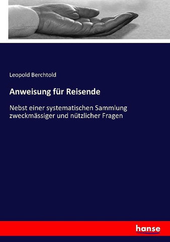 Anweisung für Reisende