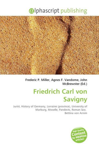 Friedrich Carl von Savigny
