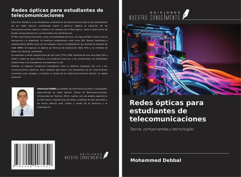Redes ópticas para estudiantes de telecomunicaciones