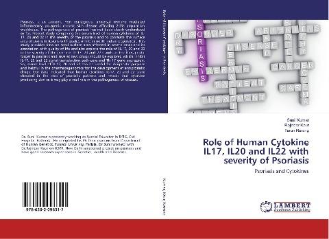 Role of Human Cytokine IL17, IL20 and IL22 with severity of Psoriasis