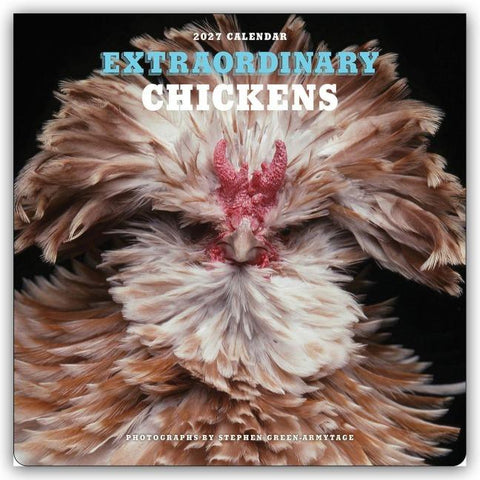 Extraordinary Chickens – Außergewöhnliche Hühner 2027 – Wandkalender – Original Harry N. Abrams Kalender [Mehrsprachig] [Kalender]