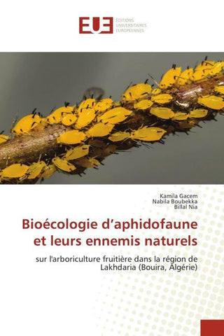 Bioécologie d'aphidofaune et leurs ennemis naturels